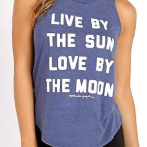 WORN ONLY ONCE spiritual gangster tank size small